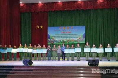 Ra quân Chiến dịch Hành quân xanh khối lực lượng vũ trang tỉnh Đồng Tháp