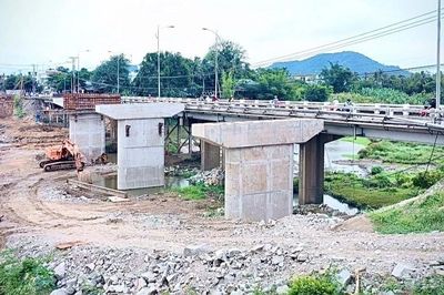 Dự kiến hoàn thành cầu Sông Ba trên QL 19 vào tháng 2-2027