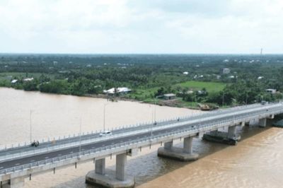 Cầu Đại Ngãi 8.000 tỷ đồng: Rút ngắn 80km từ miền Tây đi TP.HCM, dự kiến về đích sớm
