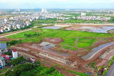 Dự án hồ điều hòa Cự Khối 1.000 tỷ đồng tại Hà Nội: Tiến độ và kỳ vọng giảm ngập
