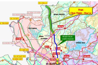 Cao tốc TP.HCM - Thủ Dầu Một - Chơn Thành: Bàn giao gần 80% mặt bằng
