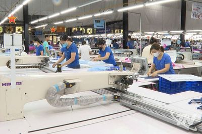 Ngành may mặc Thái Nguyên tăng tốc nhờ thị trường phục hồi