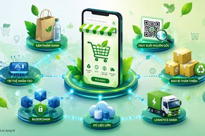 Tiêu dùng xanh thúc đẩy thương mại điện tử phát triển bền vững
