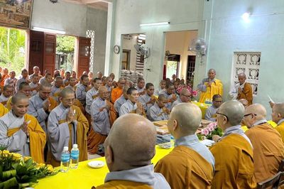 Phân ban Ni giới T.Ư thăm và sách tấn các trường hạ Ni khu vực miền Trung và Tây Nguyên