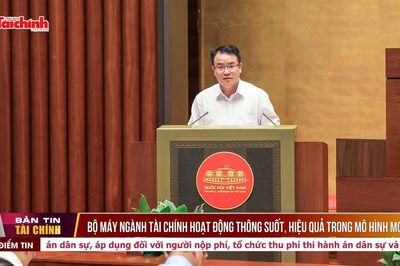 Bộ máy ngành Tài chính hoạt động thông suốt, hiệu quả trong mô hình mới