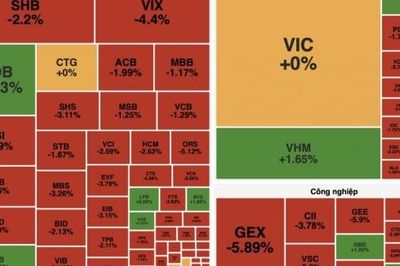VN-Index mất gần 19 điểm, khối ngoại 'xả hàng' ồ ạt