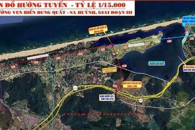 Quảng Ngãi thống nhất chủ trương đầu tư đường ven biển 6.000 tỷ đồng