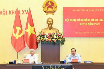 Bí thư Đảng ủy Quốc hội, Chủ tịch Quốc hội Trần Thanh Mẫn chủ trì Hội nghị Ban Thường vụ Đảng ủy Quốc hội