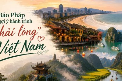 Báo Pháp gợi ý hành trình trải nghiệm khiến du khách phải lòng Việt Nam