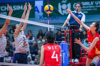 Bóng chuyền U18 nữ Việt Nam thất bại ở tứ kết giải châu Á