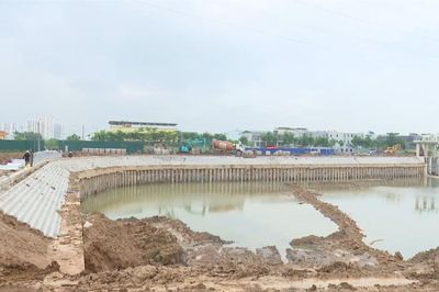 Hà Nội: Đảm bảo tiến độ hồ điều hòa Yên Nghĩa 1