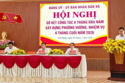Xã Tân Hưng duy trì đà tăng trưởng, quyết tâm hoàn thành mục tiêu năm 2026