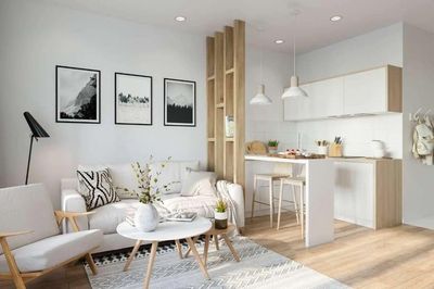 Không cần diện tích lớn, thiết kế nhà kiểu này vẫn giúp căn hộ rộng và tiện nghi hơn