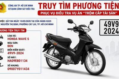 Cơ quan CSĐT Công an TPHCM truy tìm xe máy liên quan vụ trộm cắp tài sản