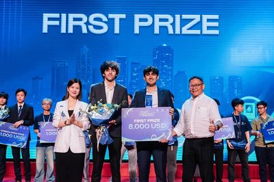 Đội thi Singapore giành quán quân Asian Hackathon for Green Future 2026