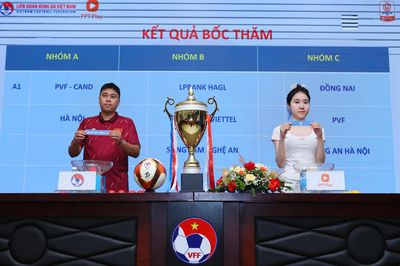 Bốc thăm chia bảng giải U21 Quốc gia 2026