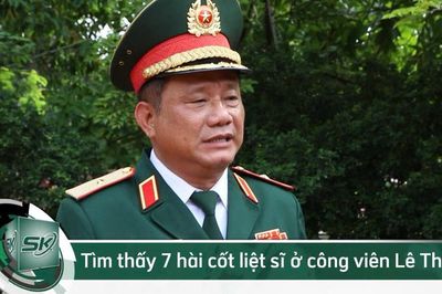 Tìm thấy 7 hài cốt liệt sĩ ở Công viên Lê Thị Riêng