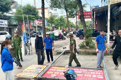 Kiên trì lập lại trật tự đô thị, chỉnh trang tuyến tỉnh lộ 419