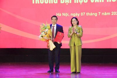 Công bố quyết định bổ nhiệm Hiệu trưởng và Phó Hiệu trưởng Trường Đại học Văn hóa Hà Nội
