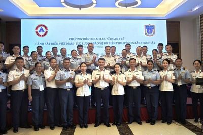 Cảnh sát biển Việt Nam và Lực lượng Bảo vệ bờ biển Philippines giao lưu sĩ quan trẻ lần I