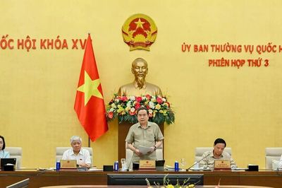 Phiên họp thứ 4 của Ủy ban Thường vụ Quốc hội khai mạc sáng 8/7