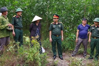 Kiểm tra, xác minh thông tin mộ liệt sĩ chống Pháp quê ở Quảng Bình (cũ) tại xã Hưng Lộc