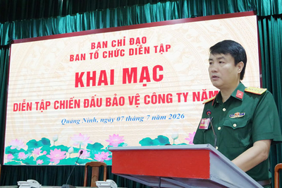 Quảng Ninh: Khai mạc diễn tập chiến đấu bảo vệ 4 công ty ngành Than