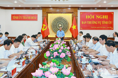 Bí thư Tỉnh ủy Thanh Hóa: Thực hiện phương châm '6 rõ', phát huy tinh thần '7 dám' để hoàn thành cao nhất mục tiêu năm 2026