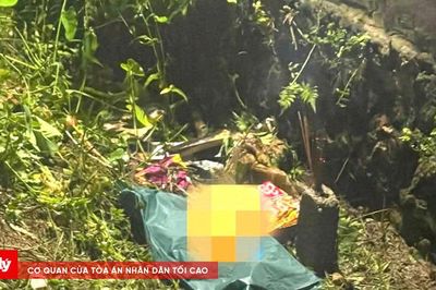 Phát hiện sọ người khi phát quang bờ mương