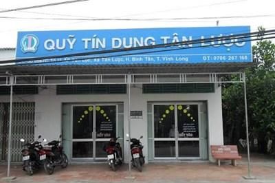 Nhiều hạn chế, sai sót tại Quỹ tín dụng nhân dân Tân Lược