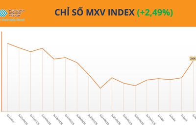 Cà phê 'thổi bùng' thị trường hàng hóa, MXV-index bật tăng 2,5%