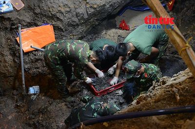 Đã tìm thấy 11 hài cốt liệt sĩ tại Công viên Lê Thị Riêng