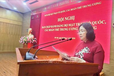 Đồng chí Bùi Thị Minh Hoài: Tổ chức bộ máy các Hội đảm bảo tinh gọn, đúng tôn chỉ, mục đích