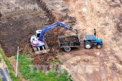 Làm rõ việc khai thác đất trái phép tại dự án cao tốc Thành phố Hồ Chí Minh - Mộc Bài