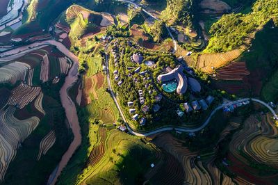 Đắm mình trong khu nghỉ dưỡng cao cấp giữa điệp trùng ruộng bậc thang Mù Cang Chải mùa nước đổ