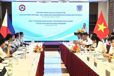 Giao lưu sĩ quan trẻ Cảnh sát biển Việt Nam và Lực lượng bảo vệ bờ biển Philippines lần thứ nhất tại Đà Nẵng