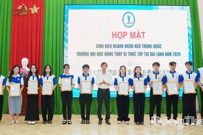 Trường Đại học Đồng Tháp: 23 sinh viên tham gia chương trình thực tập tại Đài Loan (Trung Quốc).