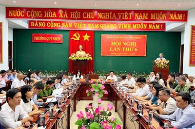 Đảng bộ phường Quy Nhơn phấn đấu đạt và vượt 19 chỉ tiêu