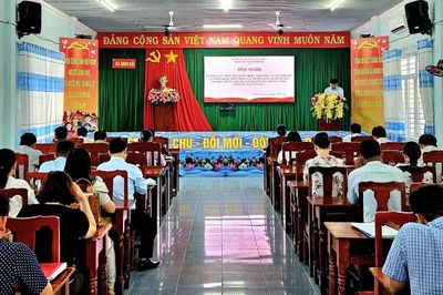 Xã Ninh Hải quán triệt các văn bản mới của Trung ương, Tỉnh ủy