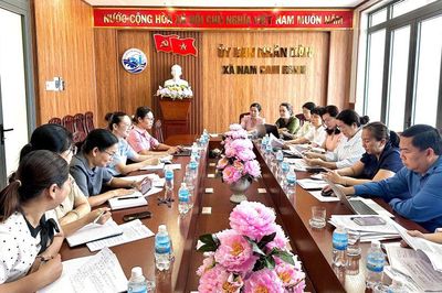 Hội Liên hiệp Phụ nữ tỉnh Khánh Hòa: Giám sát việc thực hiện Chiến lược quốc gia về bình đẳng giới tại xã Nam Cam Ranh
