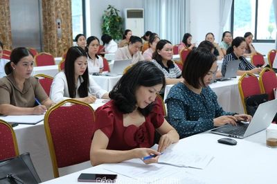 Tập huấn nghiệp vụ nhận ủy thác cho vay qua Ngân hàng Chính sách xã hội