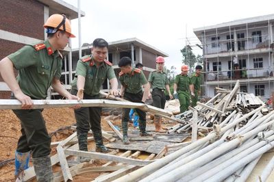 Xung kích hỗ trợ thi công trường liên cấp