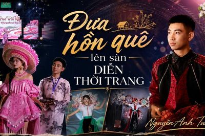 Nguyễn Anh Tuấn đưa hồn quê lên sàn diễn thời trang