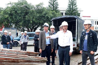 Dự án Trường Tiểu học và THCS Xuân Hương phải hoàn thành trước ngày 15/8
