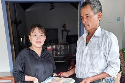 Người đàn ông ở Vĩnh Linh trả lại gần 75 triệu đồng cho người đánh mất