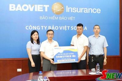 Chi trả hơn 1 tỷ đồng bảo hiểm vật chất xe ô tô