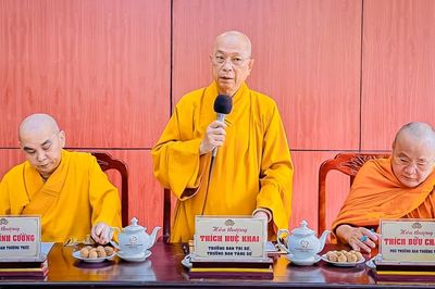 Đồng Nai: Ban Thường trực Ban Trị sự Phật giáo TP họp triển khai Phật sự, định hướng công tác nhân sự cơ sở