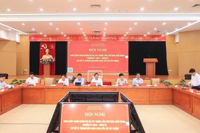 Bộ Xây dựng kiện toàn Ban Chấp hành Đảng bộ, thành lập Cơ quan Đảng ủy Bộ