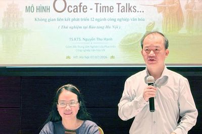 Mô hình quán cà phê trong bảo tàng, tại sao không?