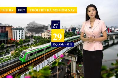Dự báo thời tiết sáng | 07/07/2026